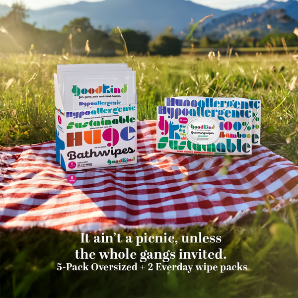 MIXED BUNDLE 1 Oversized 5-Pack + 2 Everday Wipes (120 wipes) + FREE SHIPPING